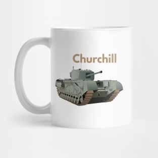 Churchill WW2 British Tank Mug